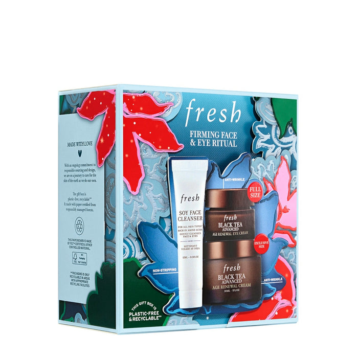 Fresh Firming Face & Eye Ritual Gift Set Trio by Nava Beauty