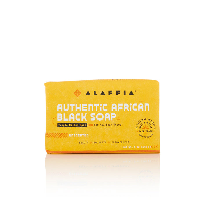 Authentic African Black Soap Triple Milled - Unscented by Alaffia