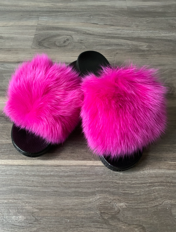 Slides - Fuchsia {Order Size Up} by The House of Stylez