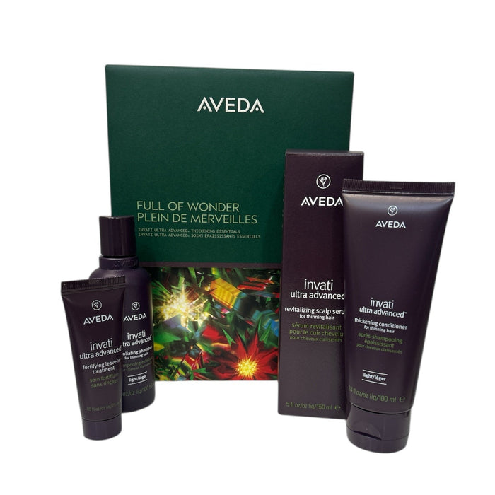 Aveda Limited-Edition Full of Wonder Invati Ultra Advanced Thickening Essentials Gift Set by Nava Beauty