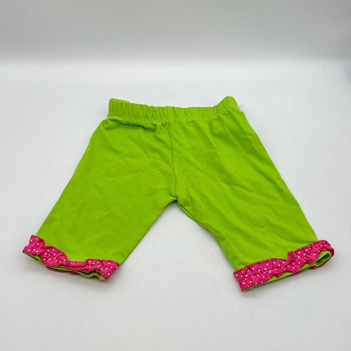 Kids Headquarters Baby Girls Leggings Green/Pink 6-9 Months by Vanessa Jane