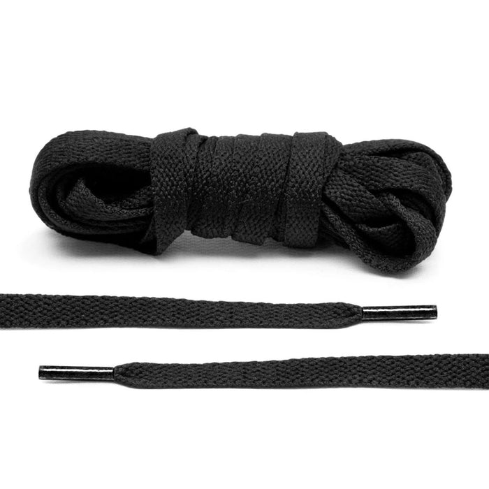 Black Jordan 1 Replacement Shoelaces by United Kicks