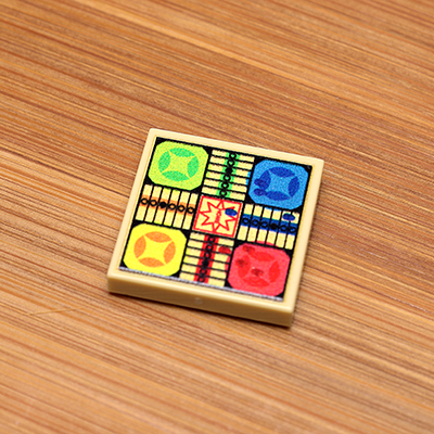 Parcheesi - Custom Printed 2x2 Tile by B3 Customs
