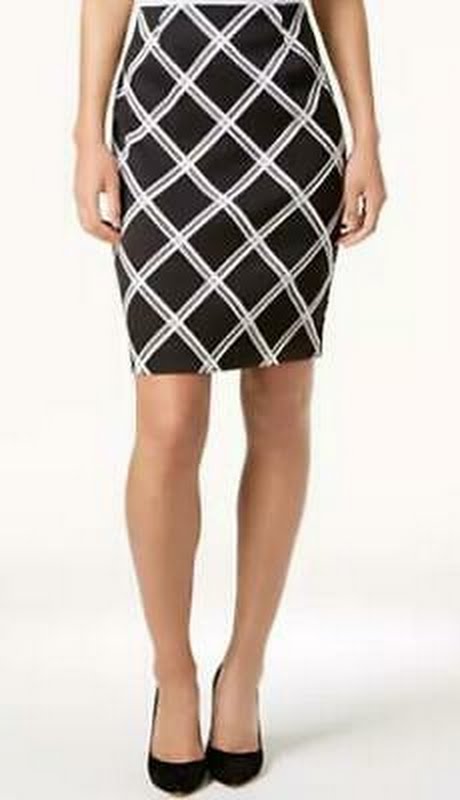 Alfani Women's Printed Pencil Skirt, Size 8 by Vanessa Jane