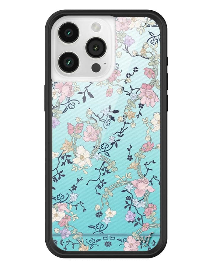 Gallery Girlie Blue iPhone Case by Wildflower Cases