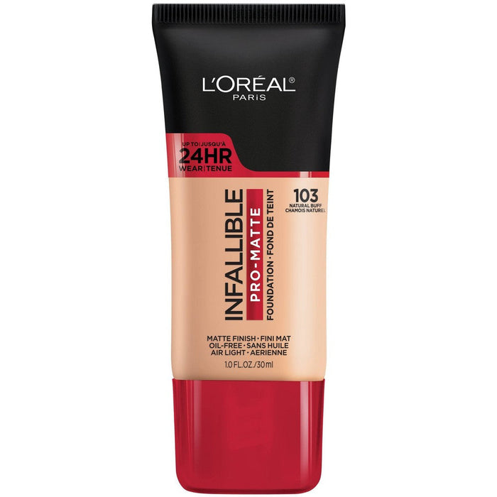 L'Oreal Paris Infallible Pro-Matte Liquid Foundation 103 Natural Buff by Price Is Right Miami
