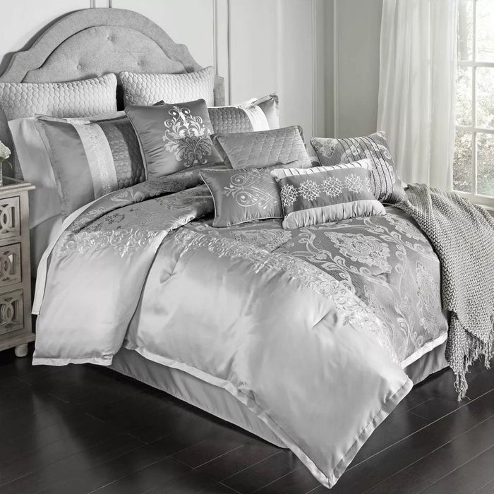 Riverbrook Home Kacee 12 PC King Comforter Set Bedding by Vanessa Jane