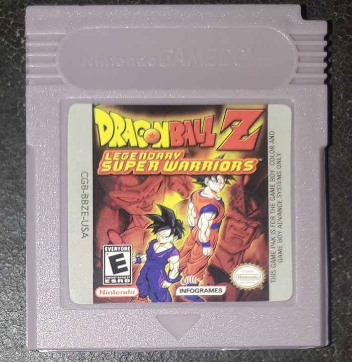 Dragonball Z Legendary Super Warriors GBC Video Game Boy Color DBZ 2002 by VintageVideoGameStore