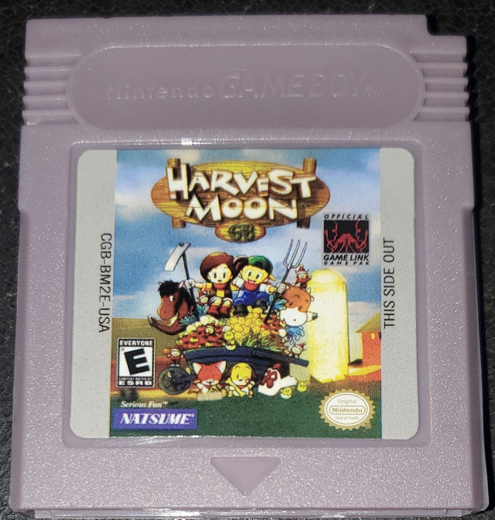 Harvest Moon GB Gameboy Video Game Cartridge Game Boy 1997 by VintageVideoGameStore