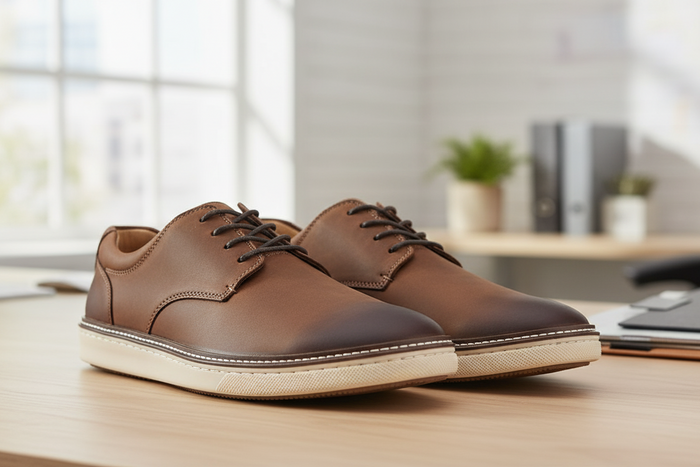 Johnston and Murphy Mens Walden Lace Up Dress Oxfords, Brown, Size 11.0 by Vanessa Jane