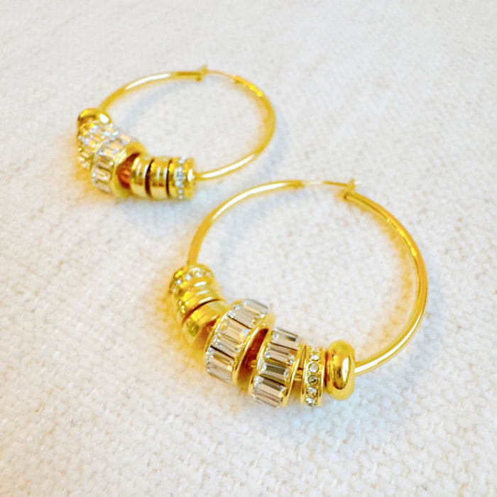 Glam Eden Hoop Earrings