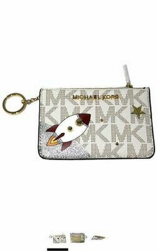 Michael Kors Women's Jet Set Item Small Top Zip ID Case Wallet by Vanessa Jane