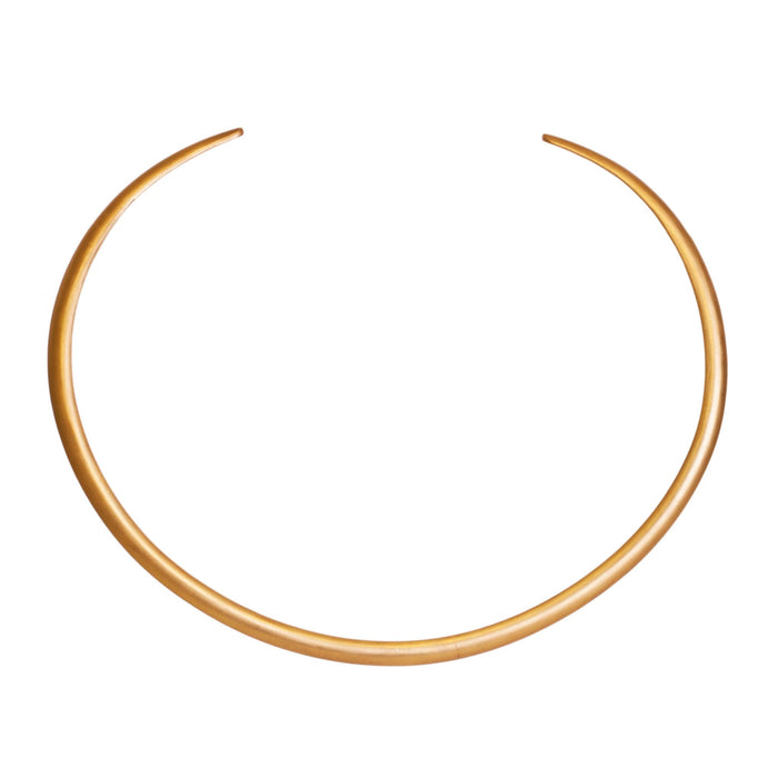 Gold Collar Necklace by Christina Greene