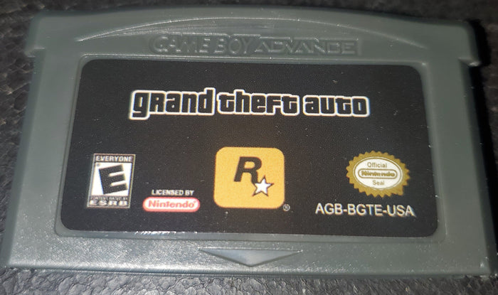 Grand Theft Auto Advance GTA GBA Video Game Boy Advance Nintendo 2004 by VintageVideoGameStore
