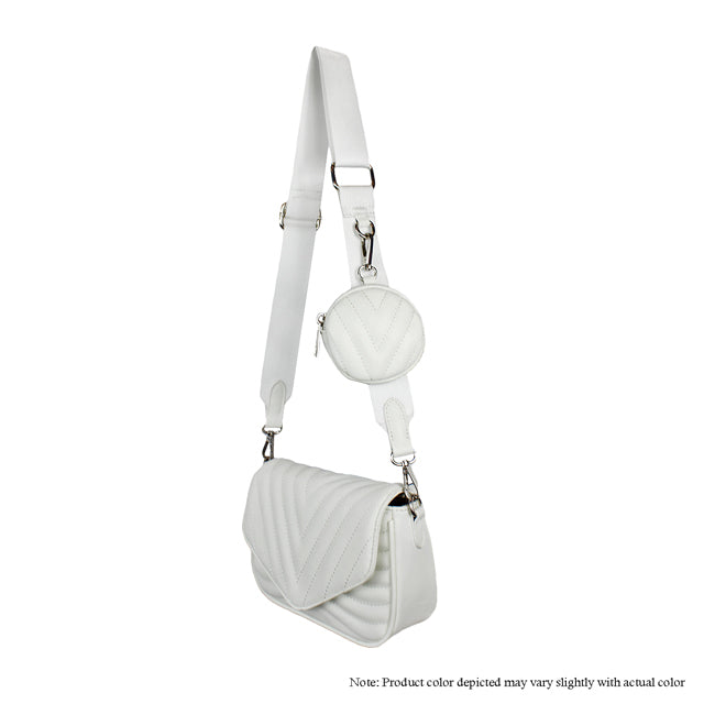 Bryce Bag - White by The House of Stylez