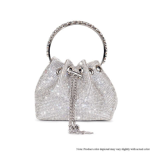 H-Bucky Bag = Silver by The House of Stylez
