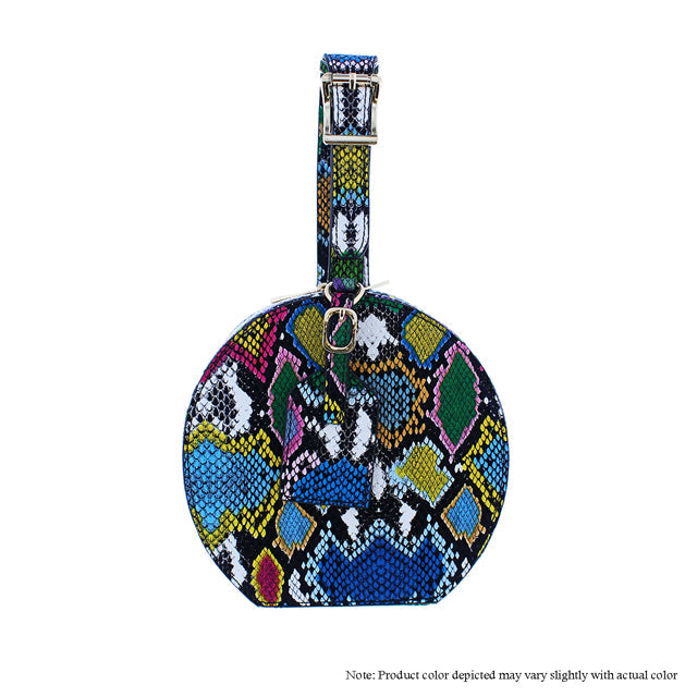 Multi Color Snake Arm Candy Bag by The House of Stylez