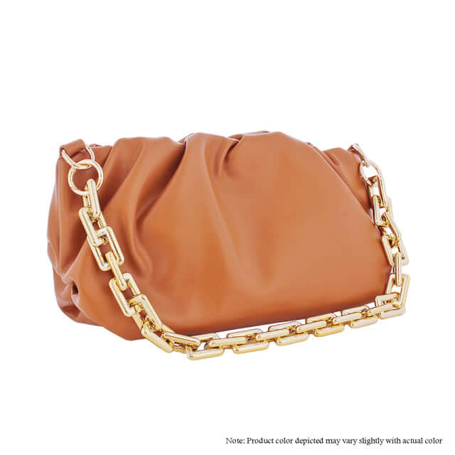 Scrunchy Chain Bag - Honey by The House of Stylez
