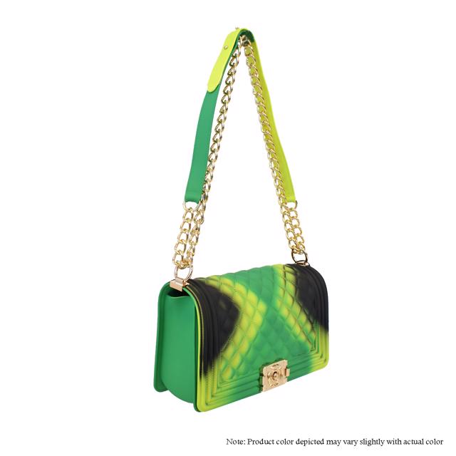 Jelly {Silicone} Shoulder Bag - Jamaica Flag by The House of Stylez