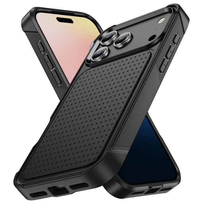 Anti-Slip Drop Protection Shockproof Hard PC Soft TPU Phone Case for iPhone 17 by Merch Section