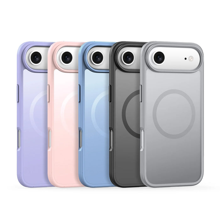 Magnetic Semi-Transparent Shockproof Phone Case for iPhone 17 Pro Max by Merch Section
