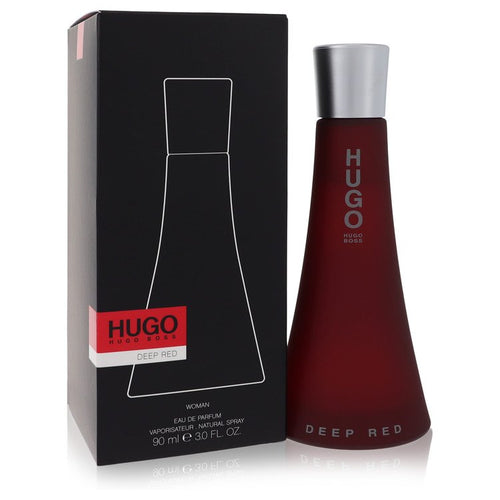 hugo DEEP RED by Hugo Boss Eau De Parfum Spray 3 oz for Women by Avera Group