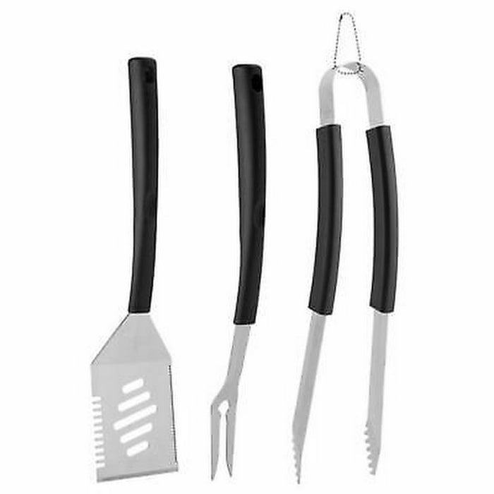 Just Grillin 3-Piece BBQ Kickstand Tool Set by Vanessa Jane