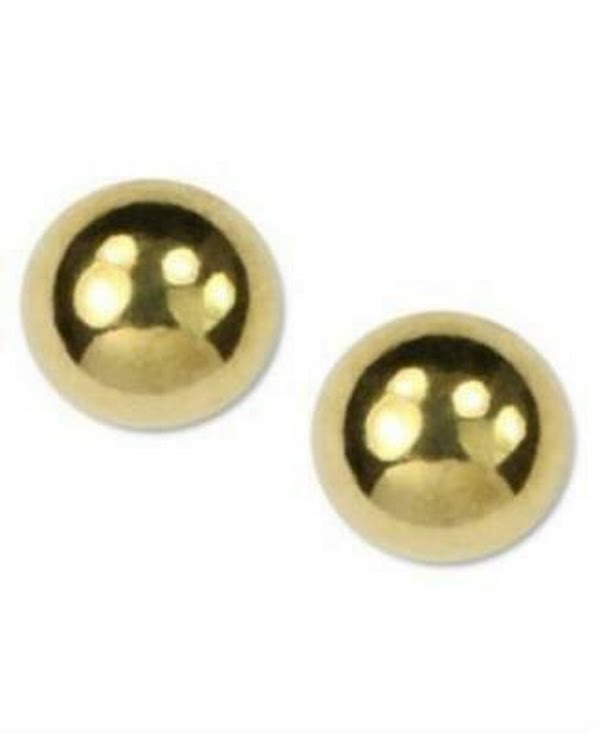 Anne Klein Polished Imitation Pearl Stud Earrings by Vanessa Jane