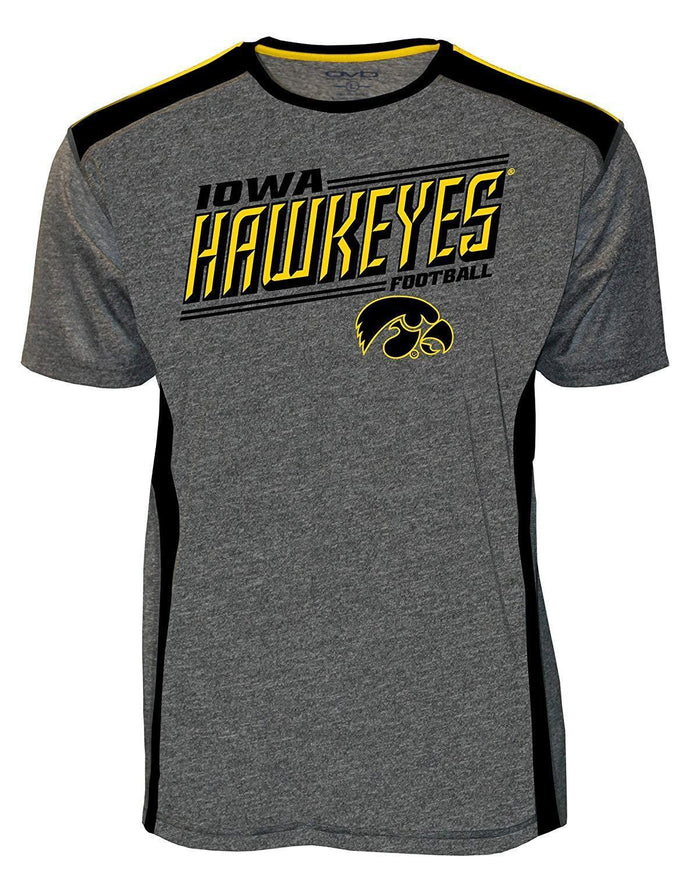 Old Varsity Iowa Hawkeyes Adult Men's T-shirt, Size Large by Vanessa Jane