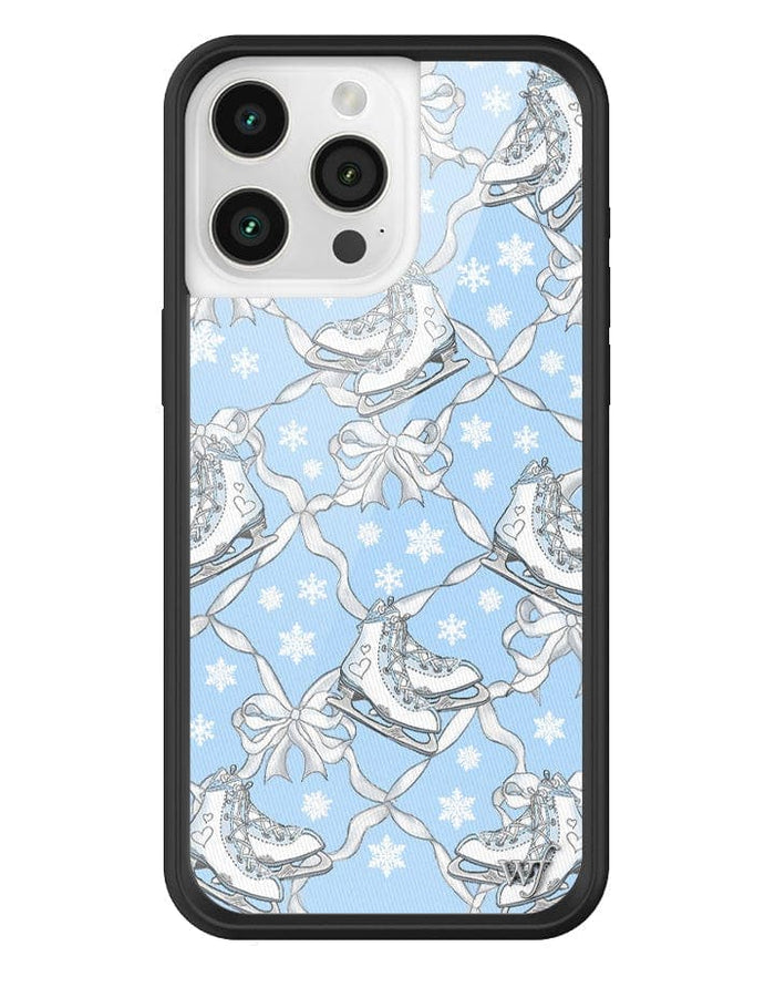 Ice Skates iPhone Case by Wildflower Cases