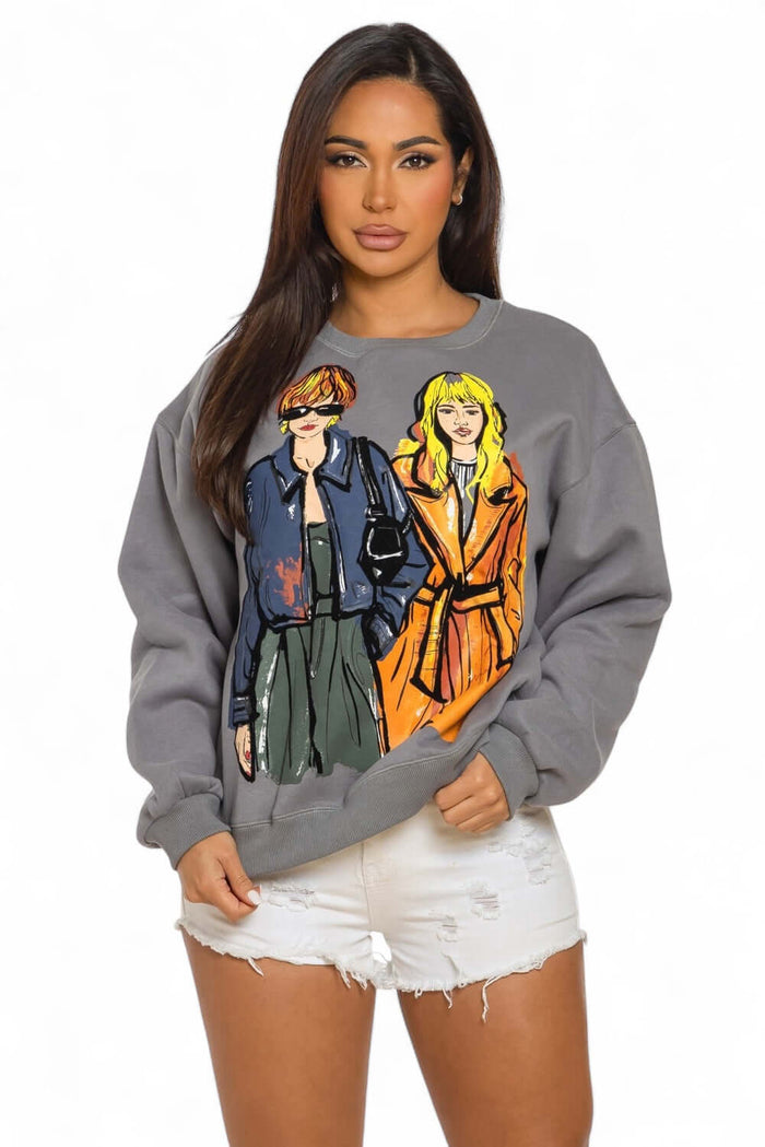 The Girlz Sweatshirt by The House of Stylez