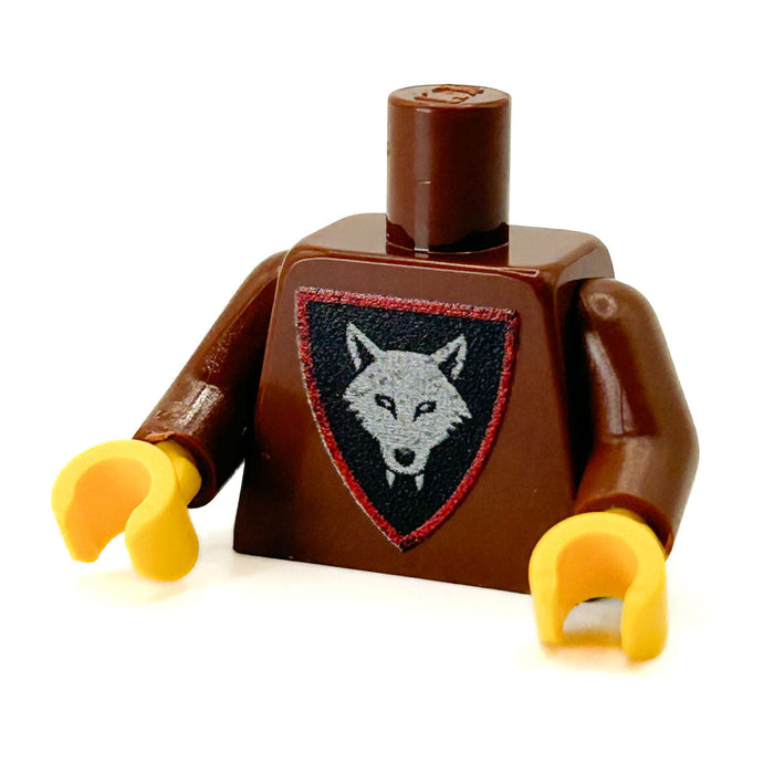 Wolfpack Castle Torso made using LEGO parts - B3 Customs by B3 Customs