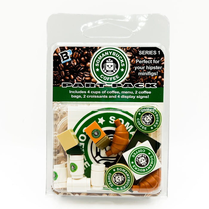 Somanybucks Parts Pack made with LEGO parts by B3 Customs