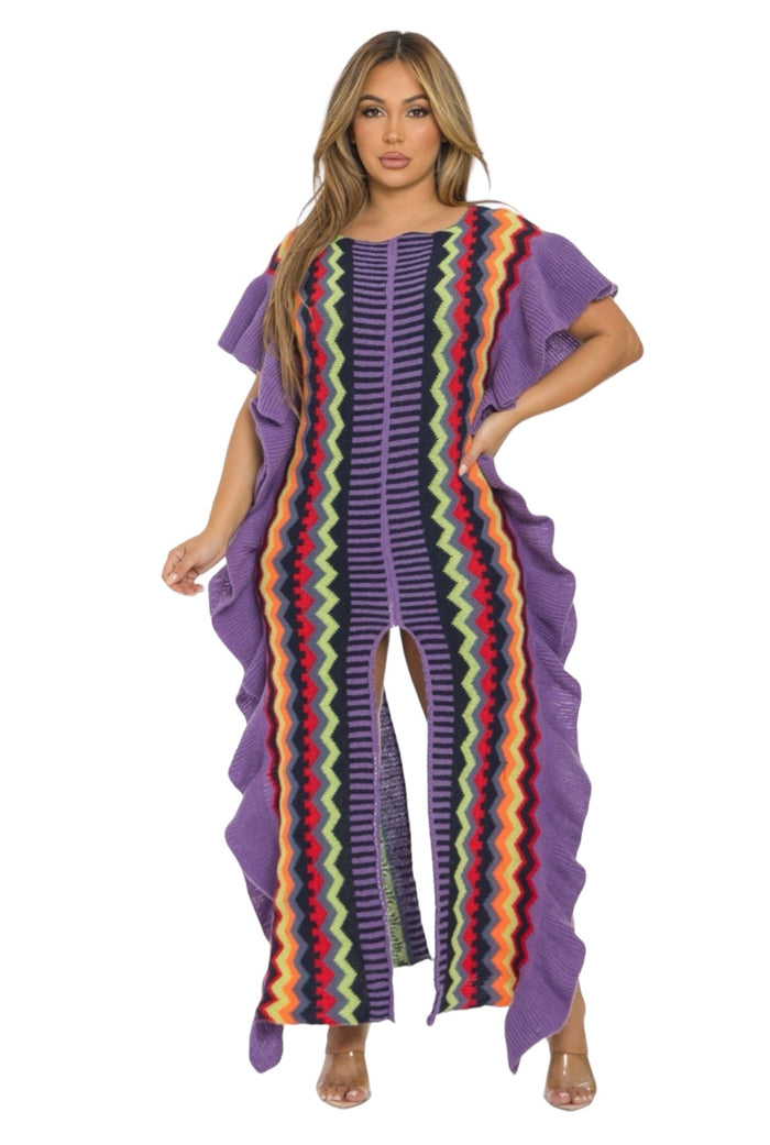 Knit Maxi Dress/Cover Up by The House of Stylez