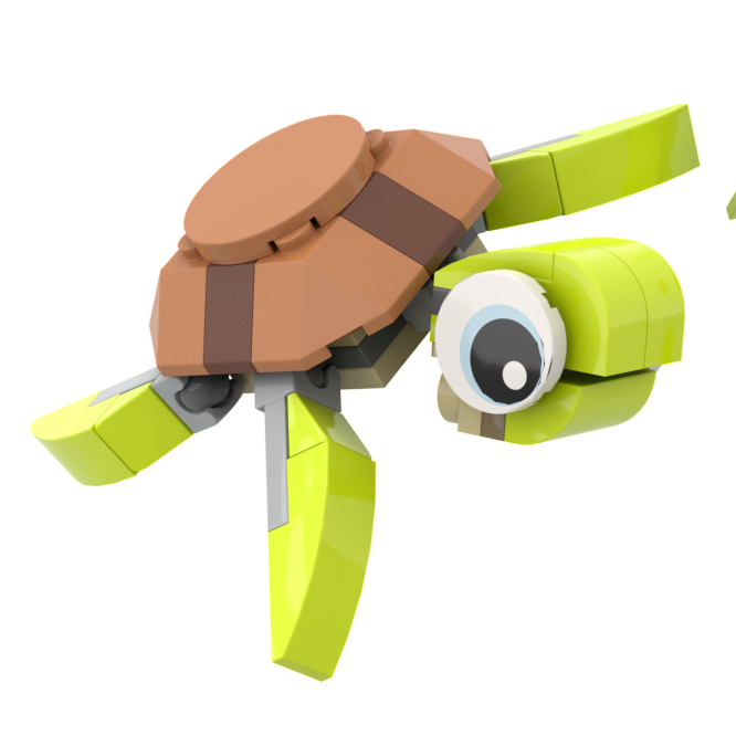 Sea Turtle Building Set by B3 Customs