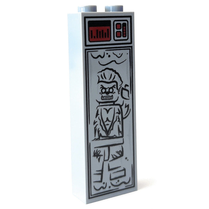 Werewolf (Halloween) in Carbonite (1x2x5 Brick) - B3 Customs by B3 Customs