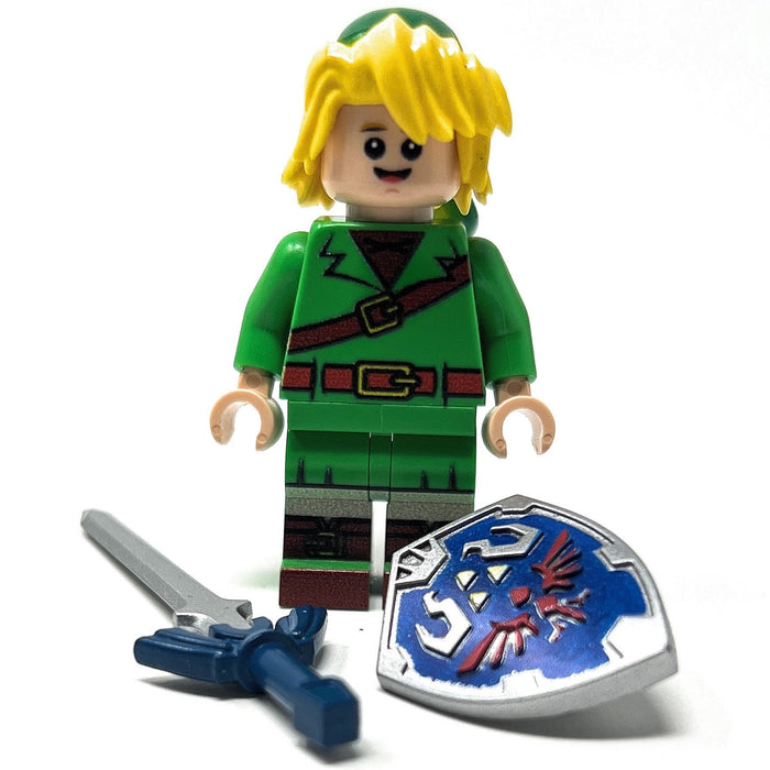 Link - Custom Legend of Zelda Minifig made using LEGO parts by B3 Customs
