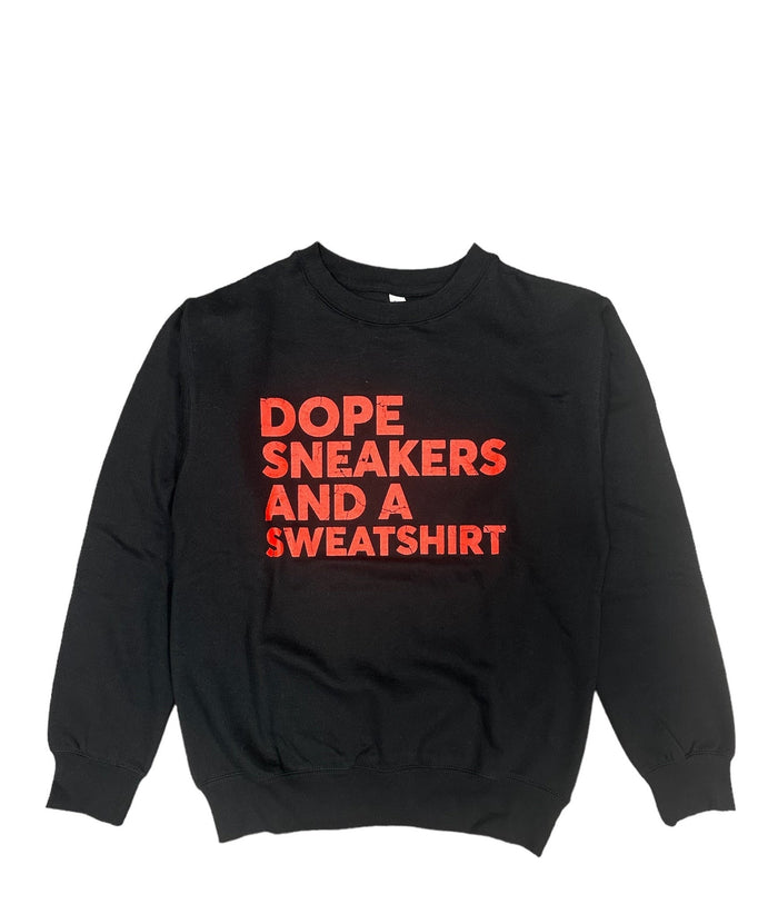 Dope Sneakers and a Sweatshirt by The House of Stylez