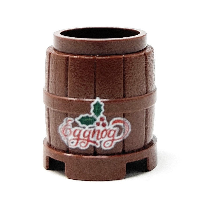 B3 Customs Christmas Eggnog Barrel / Keg made using LEGO parts by B3 Customs