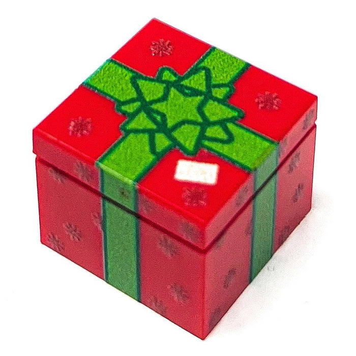 Christmas Present (Red) 2x2 Tile / Brick by B3 Customs