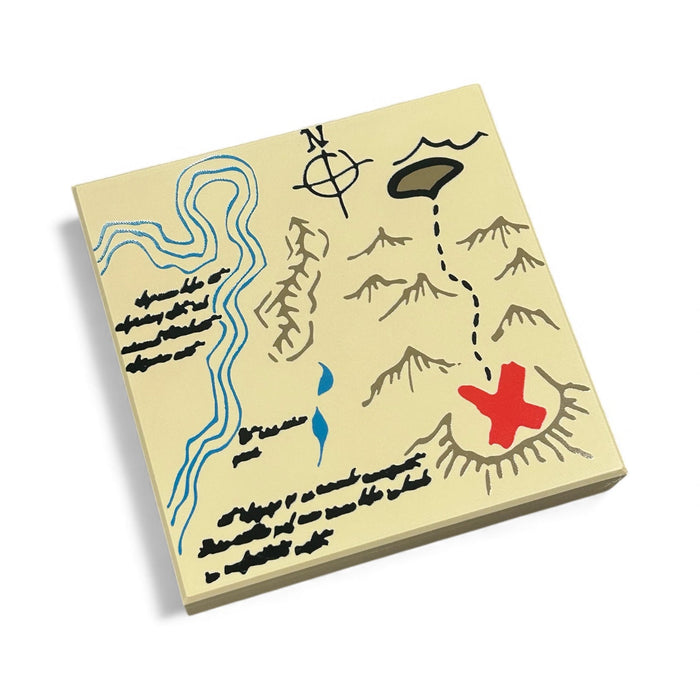 Life-Size Holy Grail, Red X Mountains Treasure Map Tile / Cosplay by B3 Customs