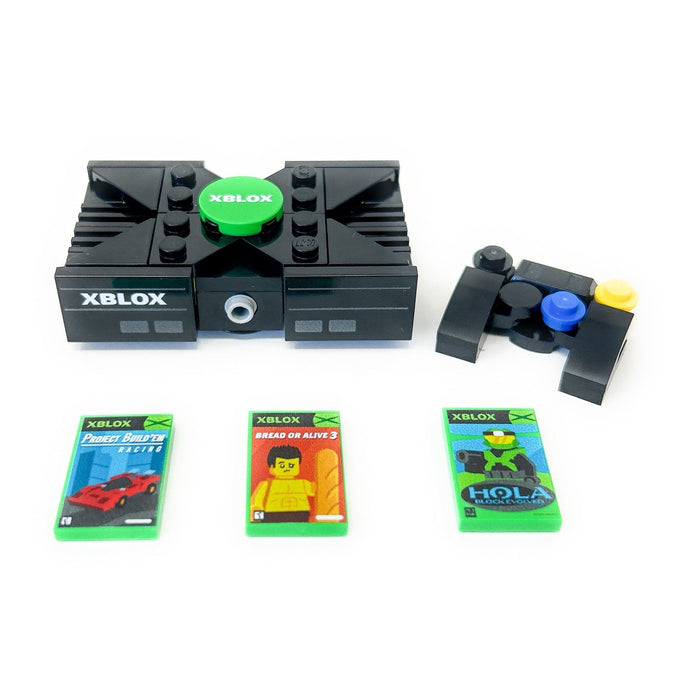 XBLOX 2001 - Custom Classic Video Game Console Set made with LEGO parts by B3 Customs