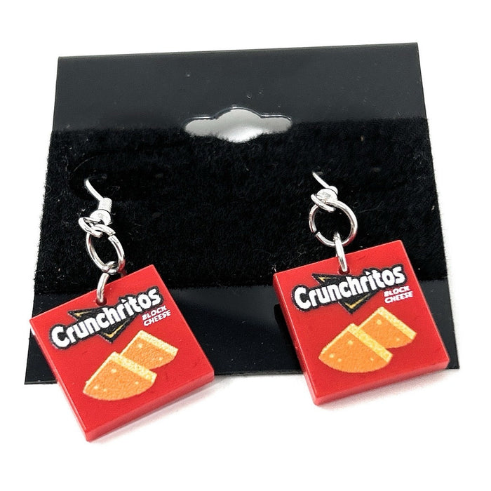 Crunchitos Earrings made from LEGO parts - B3 Customs by B3 Customs