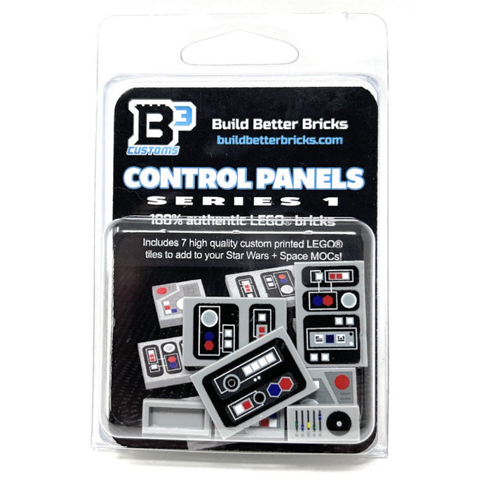 Control Panel Pack (Series 1) made using LEGO parts - B3 Customs by B3 Customs