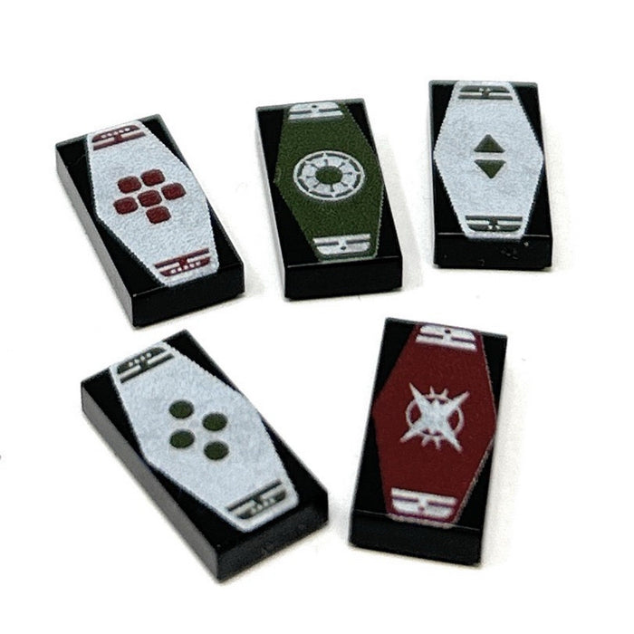 Sabacc Cards Pack made using LEGO parts - B3 Customs by B3 Customs