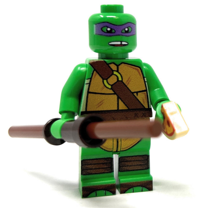 Donny Purple Fighter Turtle - Custom Minifig made using LEGO parts by B3 Customs