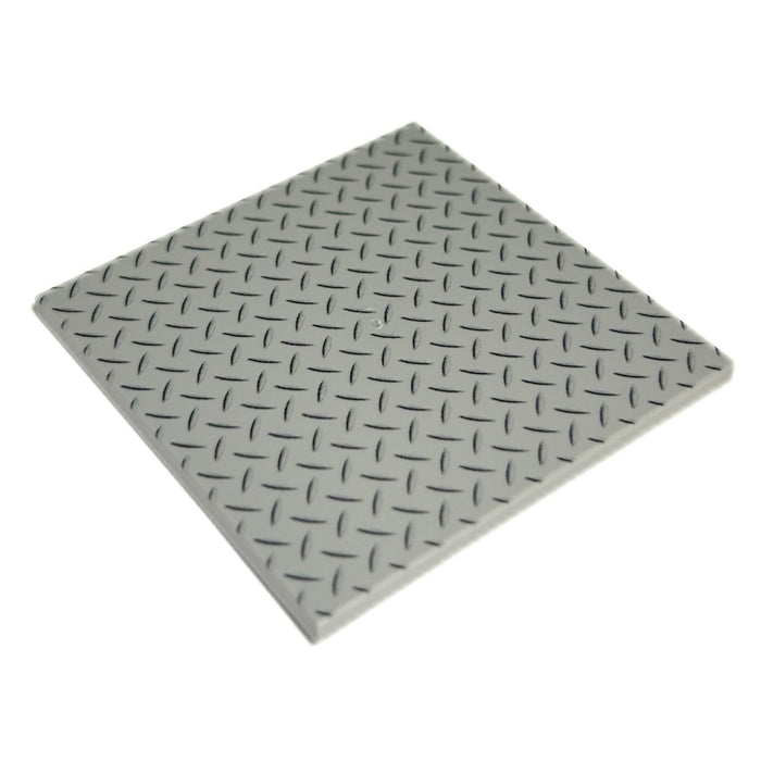 Industrial (Metal) Flooring - Custom Printed 6x6 Tile for LEGO MOCs, B3 Customs by B3 Customs