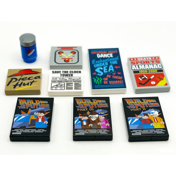 Build to the Future Pack made with LEGO parts - B3 Customs by B3 Customs