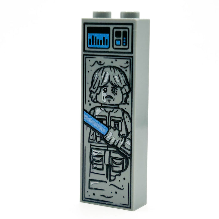 Bespin Hero in Carbonite (1x2x5 Brick) by B3 Customs