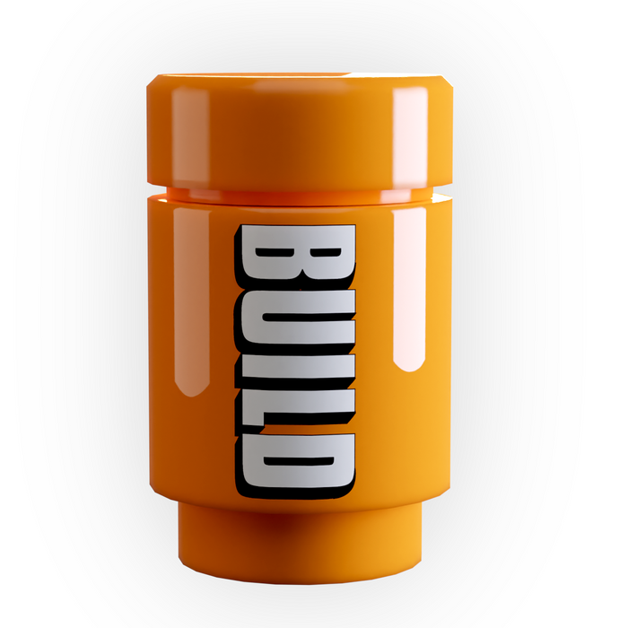 BUILD Energy Drink Can (Orange Rush) by B3 Customs